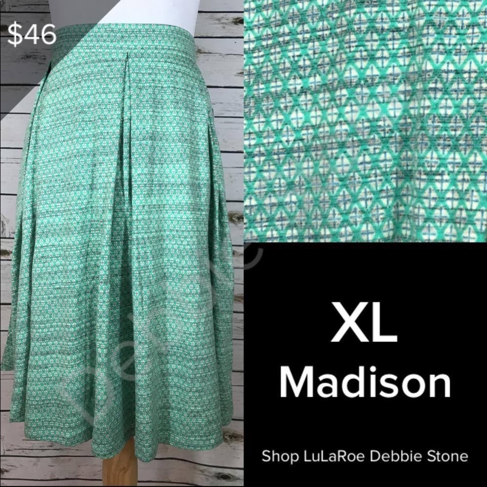 Lularoe Madison Skirt XL